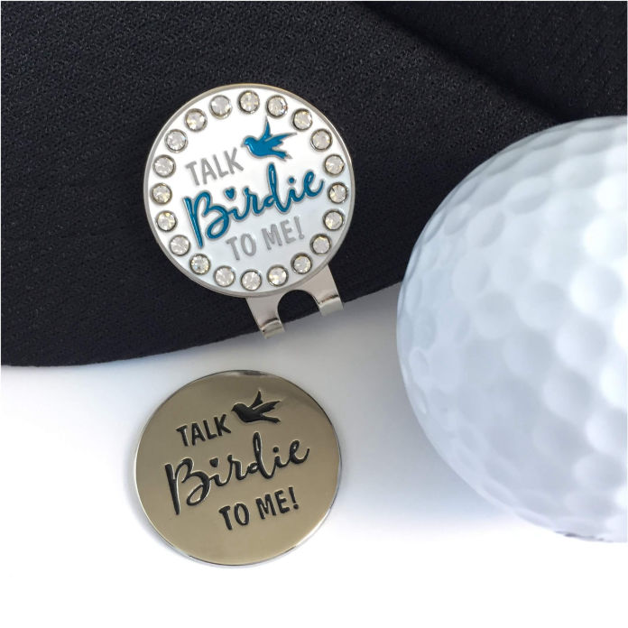 Talk Birdie To Me! on Hat Clip